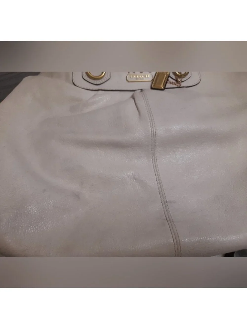 Coach Vintage Y2K Madison Leather Julienne Shoulder Tote Bag